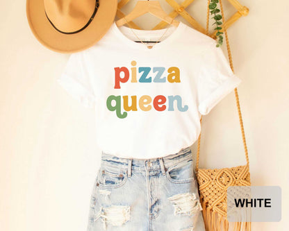 Pizza Queen Shirt Funny Food Shirt Pizza Lover Shirt Pizza Maker Shirt