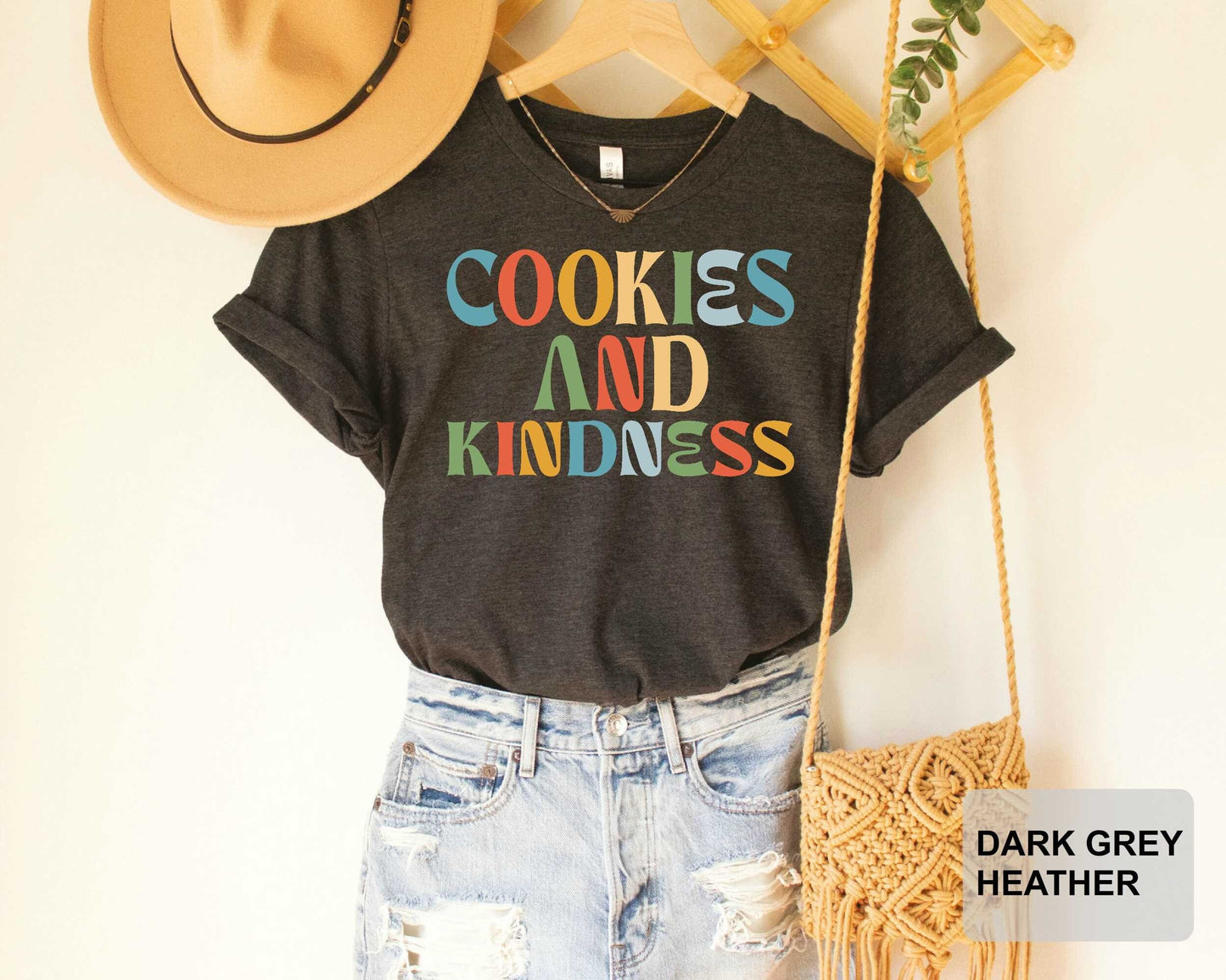 Cookie Lover Shirt Cookies and Kindness Shirt Choose Kindness Shirt Bakery Shirt