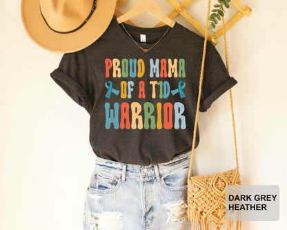 Proud Mama Of a T1D Warrior Shirt Diabetes Awareness Month Shirt Support T1D Shirt Type One Insulin Shirt