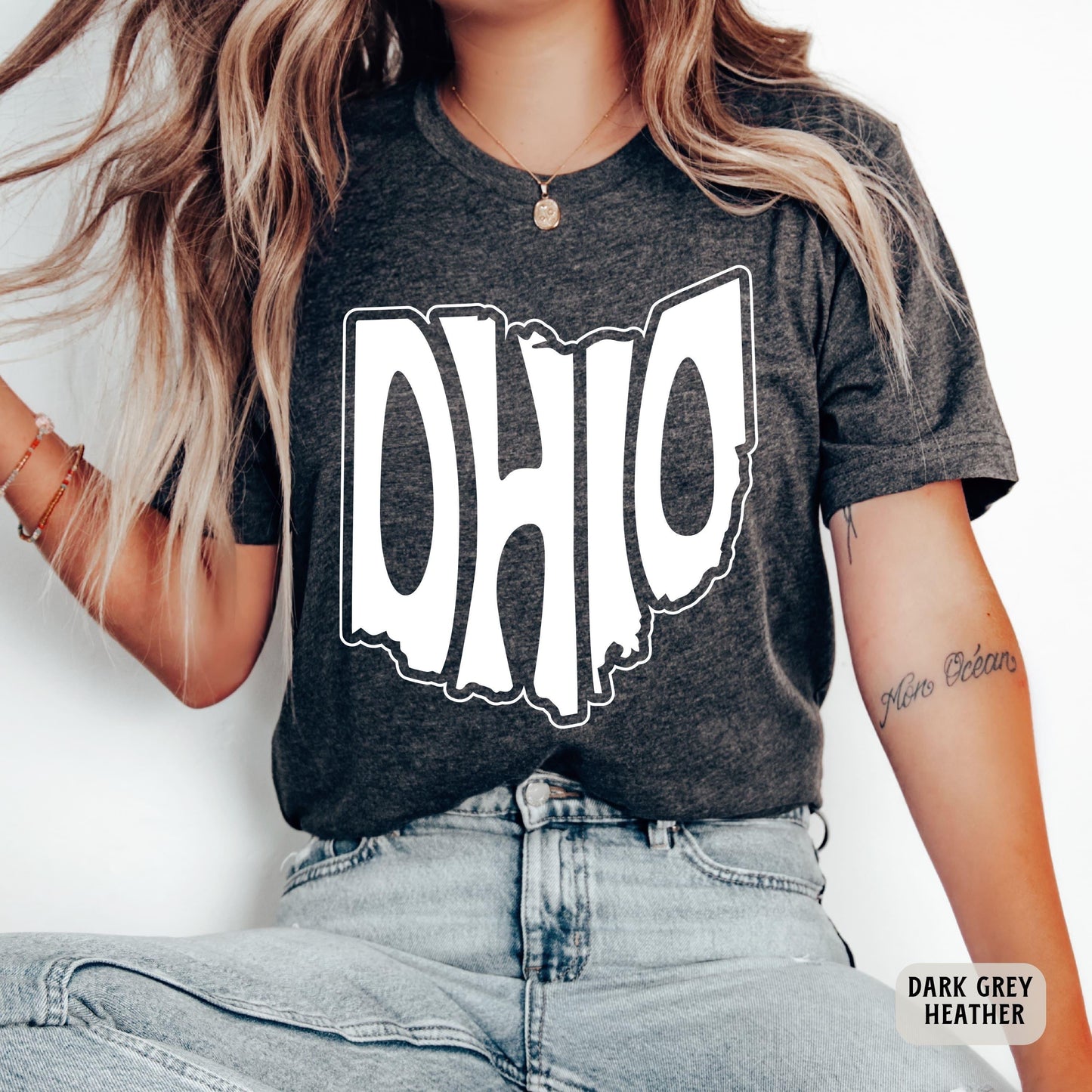 Ohio State Shirt Ohio Lovers Gift Ohie Pride Shirt Ohio Map Silhouette Shirt