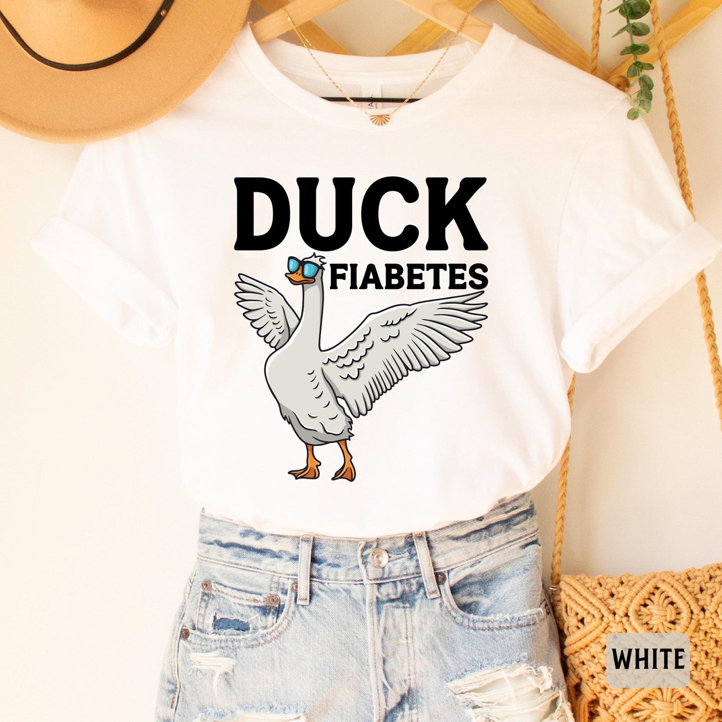 Funny Diabetes Shirt Duck Fiabetes Shirt Diabetes Awareness Shirt Diabetes Support Shirt Sarcastic Diabet Shirt