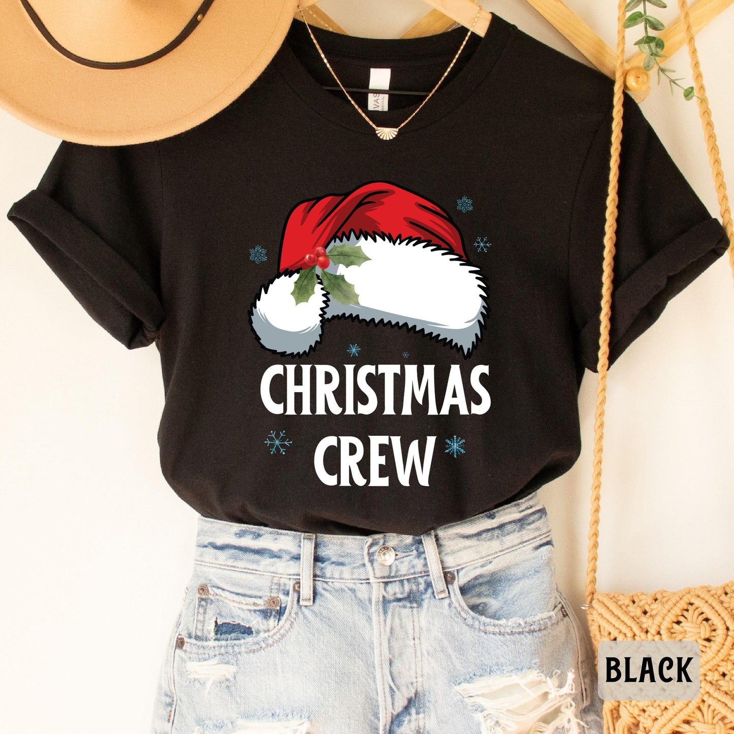 Christmas Crew Shirt Family Christmas Shirt Xmas Matching Shirt Holiday Shirt Merry Christmas Shirt