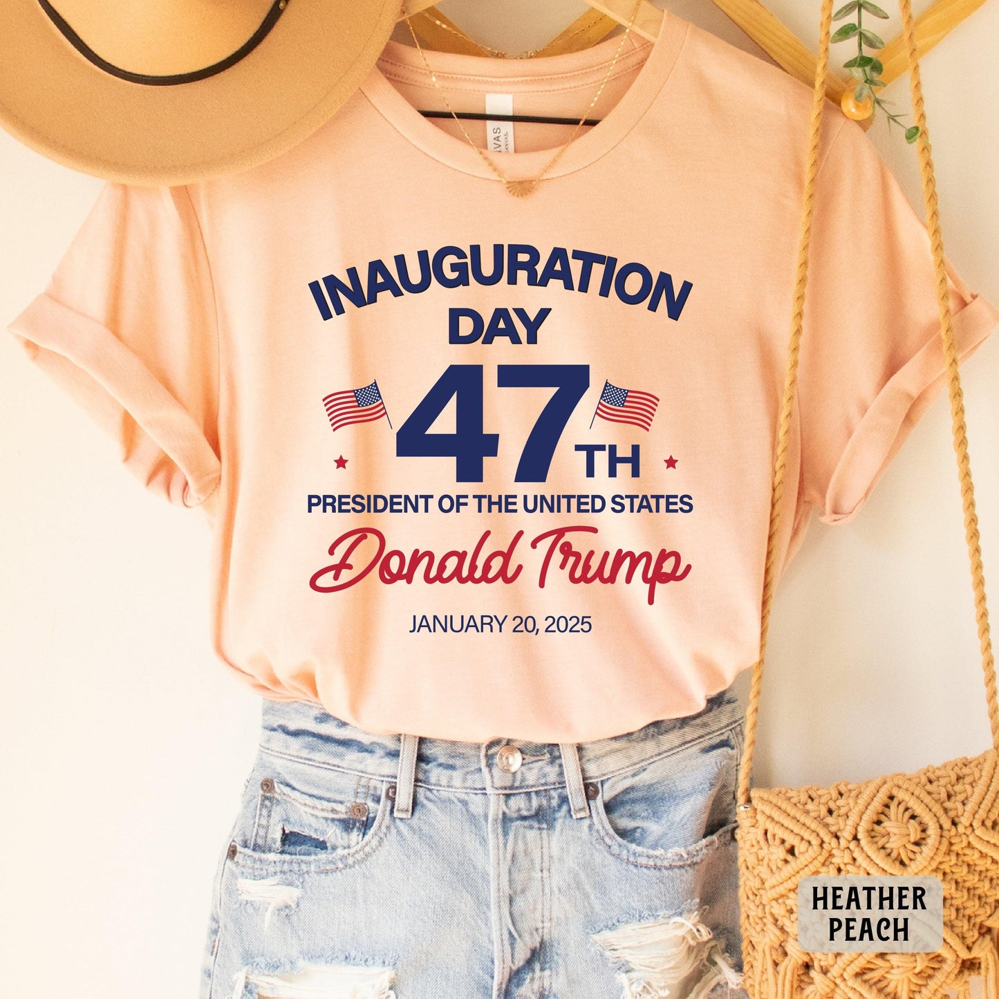 47th US President Inauguration Shirt President Donald Trump Shirt Trump Election Victory Shirt Trump Vance 2025 Shirt