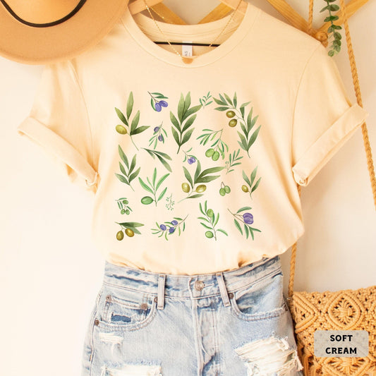 Olives Shirt Farmers Market Shirt Olive Lover Shirt Gardening Shirt Retro Olives Shirt