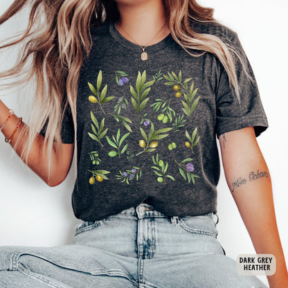 Olives Shirt Farmers Market Shirt Olive Lover Shirt Gardening Shirt Retro Olives Shirt