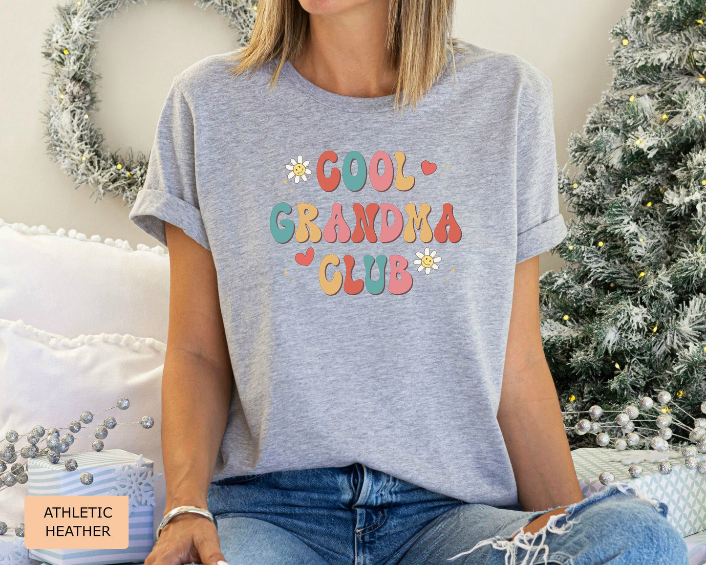 Cool Grandma Club Shirt Gift For New Grandmother Best Grandma Shirt Grandmother Shirt