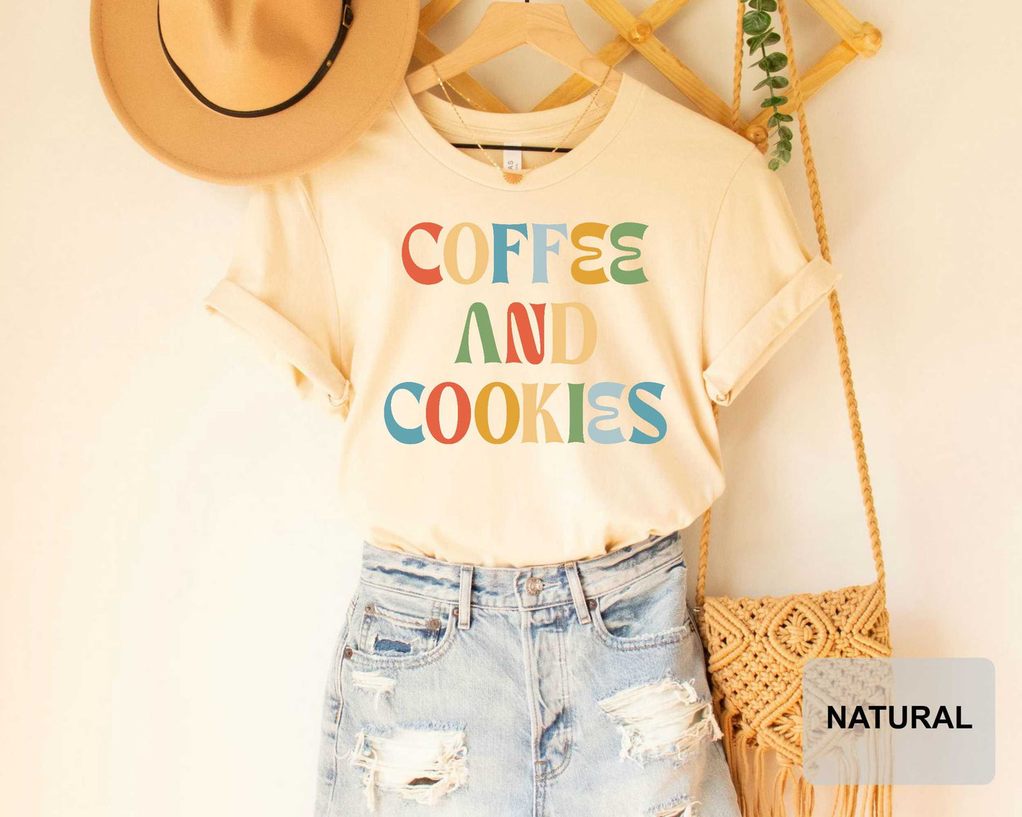 Coffee And Cookies Shirt Cookie Lover Gift Bakery Shirt Coffee Lover Shirt Cookie Dealer Shirt