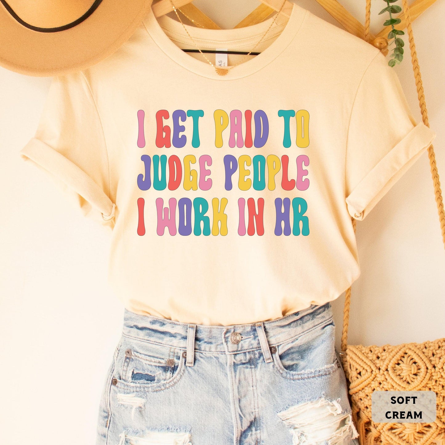 Funny HR Shirt I Get Paid To Judge People I Work In HR Shirt Coworker Gift Human Resources Shirt