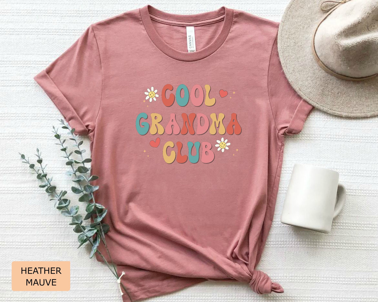 Cool Grandma Club Shirt Gift For New Grandmother Best Grandma Shirt Grandmother Shirt