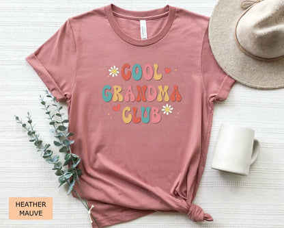Cool Grandma Club Shirt Gift For New Grandmother Best Grandma Shirt Grandmother Shirt