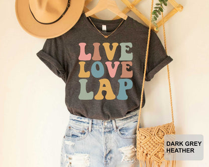 Live Love Lap Shirt Swimming Lover Swim Team Clothing Swimmer Shirt Gift for Swimming Coach Shirt