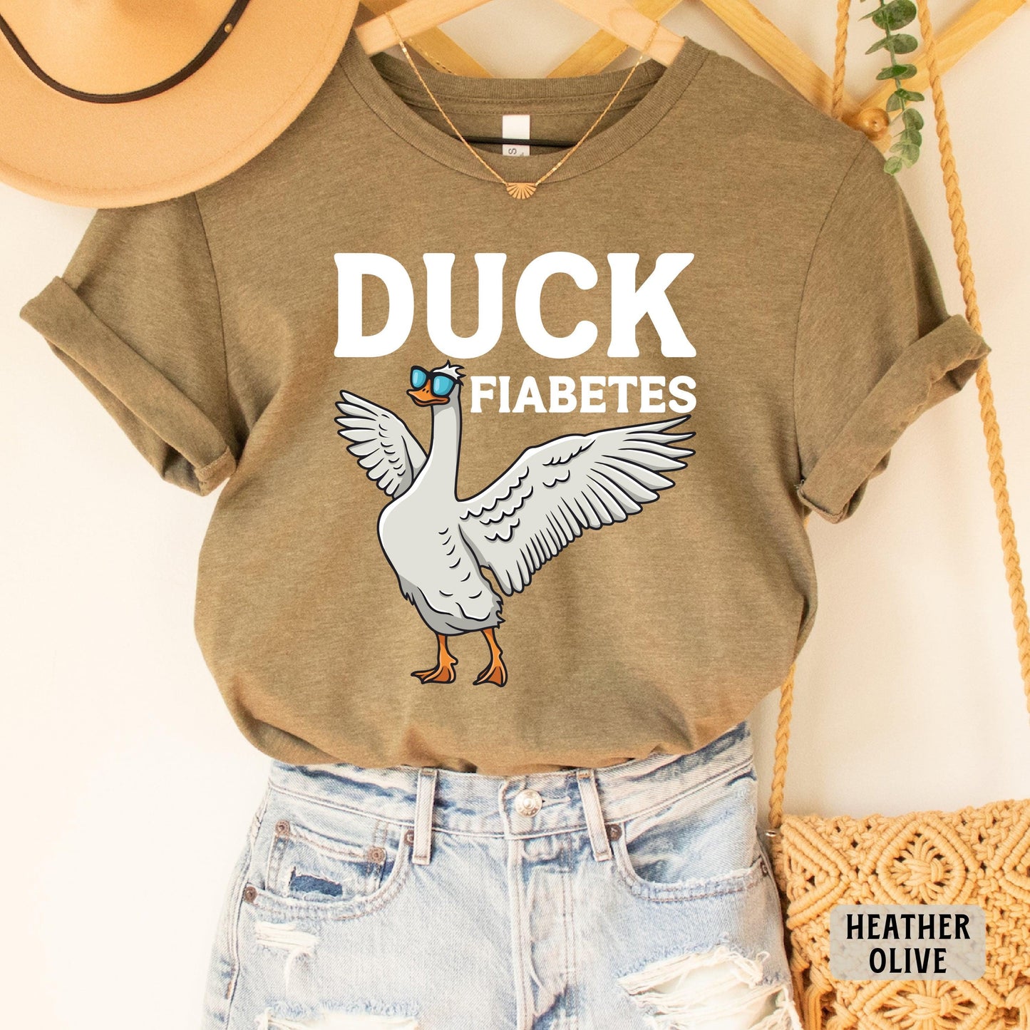 Funny Diabetes Shirt Duck Fiabetes Shirt Diabetes Awareness Shirt Diabetes Support Shirt Sarcastic Diabet Shirt