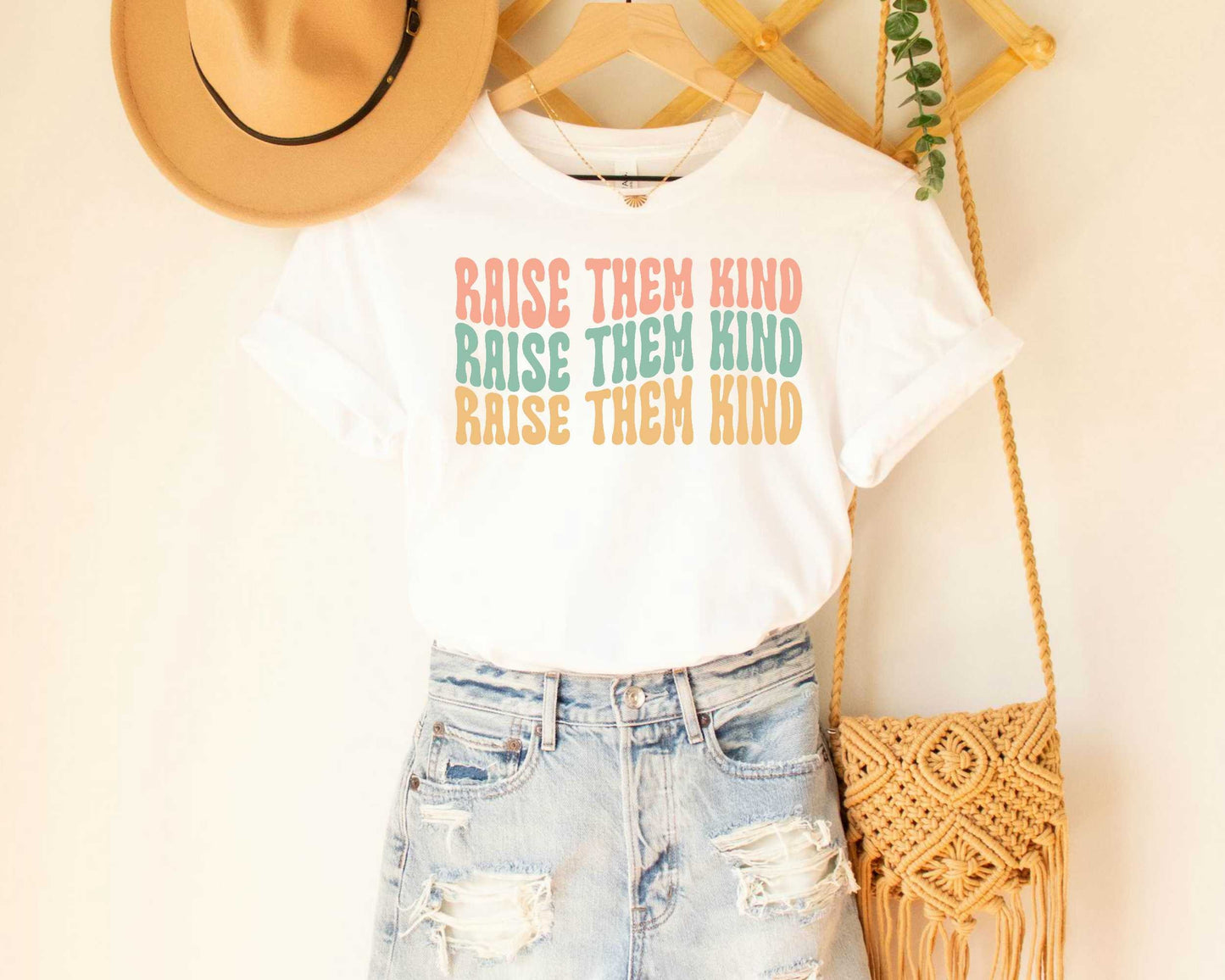 Raise Them Kind Shirt Motherhood Shirt Gift for Wife Mama Shirt First Mother's Day Gifts for Women Mom Life