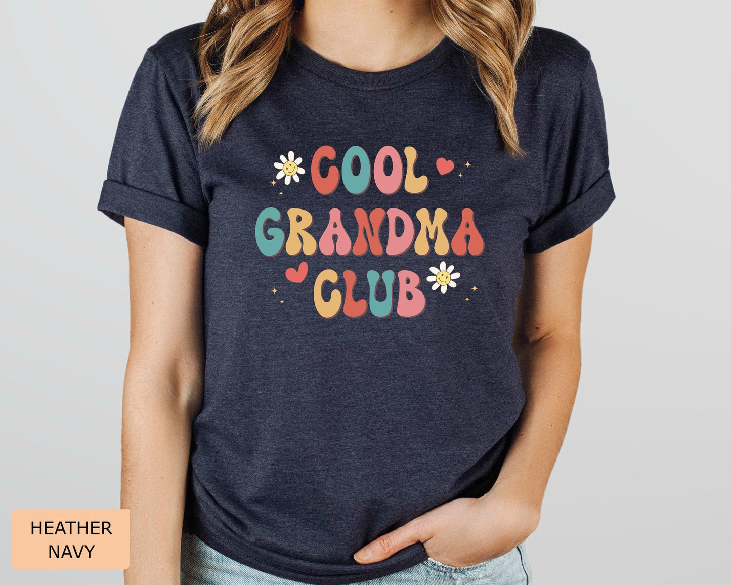 Cool Grandma Club Shirt Gift For New Grandmother Best Grandma Shirt Grandmother Shirt