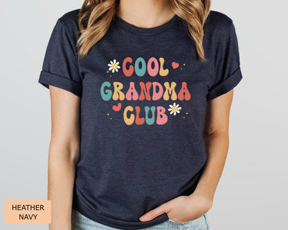 Cool Grandma Club Shirt Gift For New Grandmother Best Grandma Shirt Grandmother Shirt