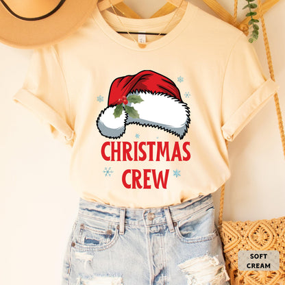 Christmas Crew Shirt Family Christmas Shirt Xmas Matching Shirt Holiday Shirt Merry Christmas Shirt