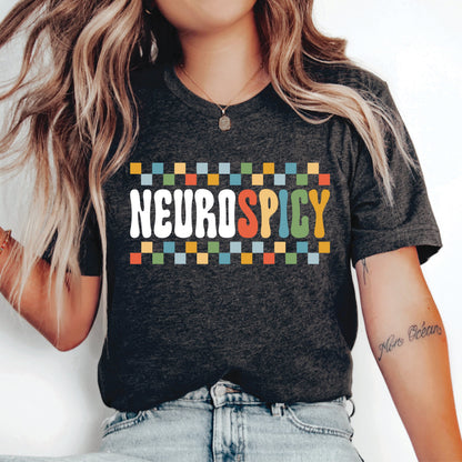 Neurodivergent Shirt Neurospicy Shirt ADHD Shirt Autism Acceptance Shirt Neurodiversity Shirt