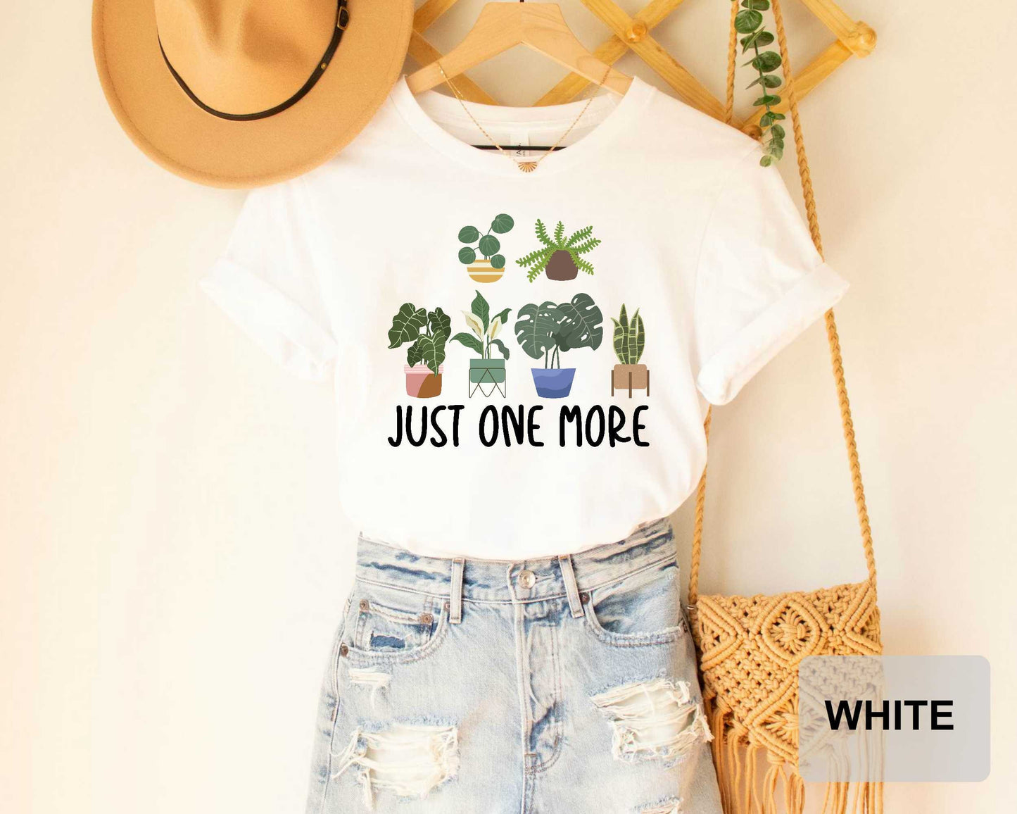 Just One More Plant Shirt Indoor Plant Life Shirt Plant Therapy Shirt Plant Lover Gift Houseplant Shirt