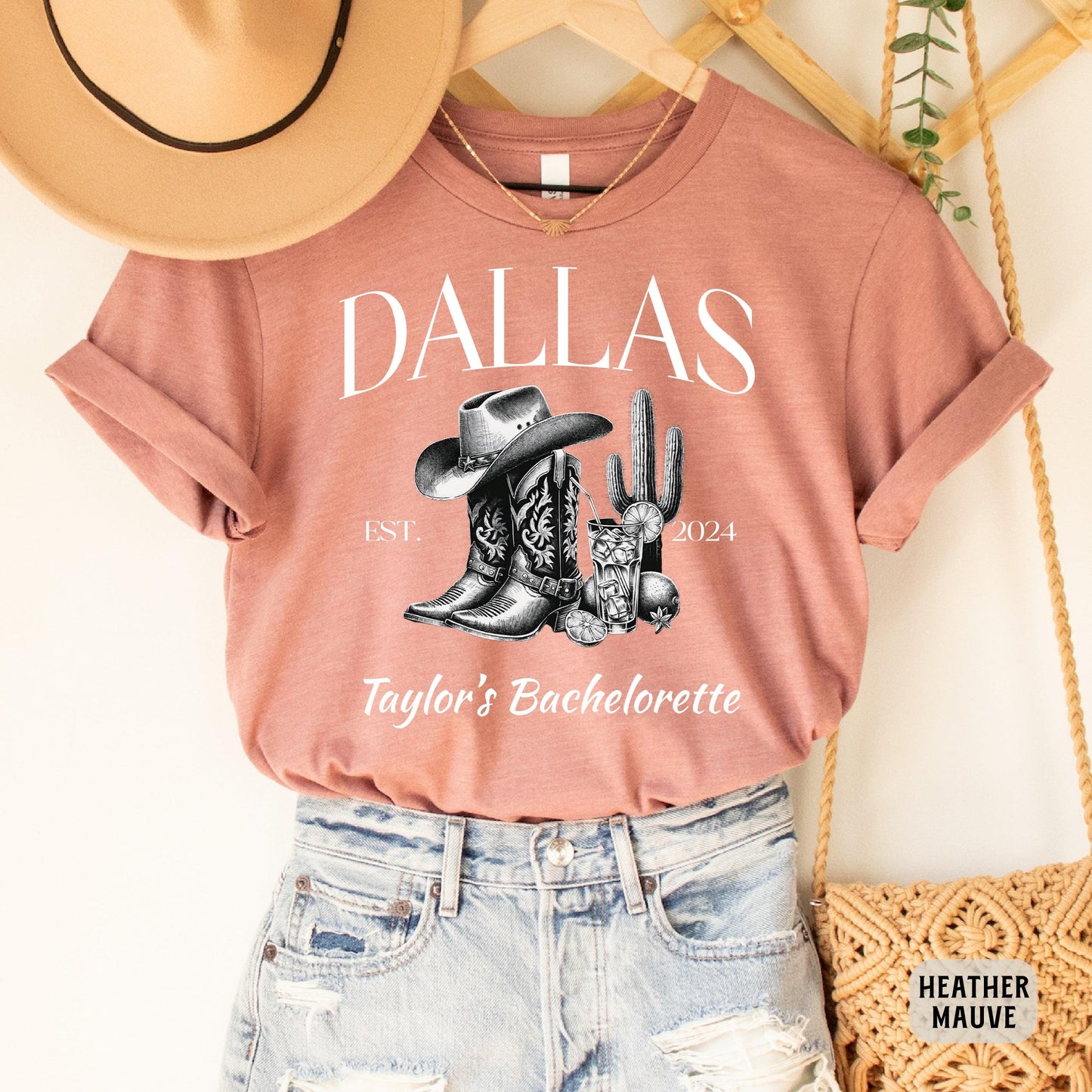 Custom Location Bachelorette Shirt Bachelor Party Shirt Western Bridal Party Shirt Team Bride Shirt