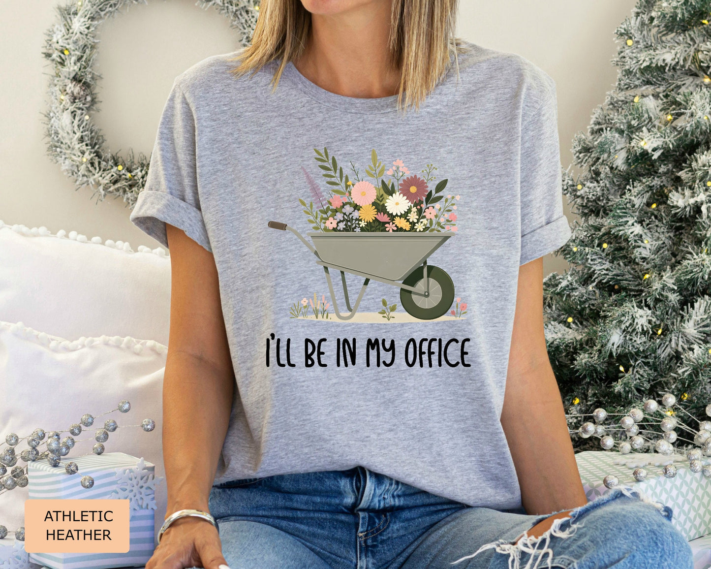 Funny Gardener Shirt I'll Be In My Office Shirt Plant Mom Shirt Gardening Shirt Plant Lover Shirt