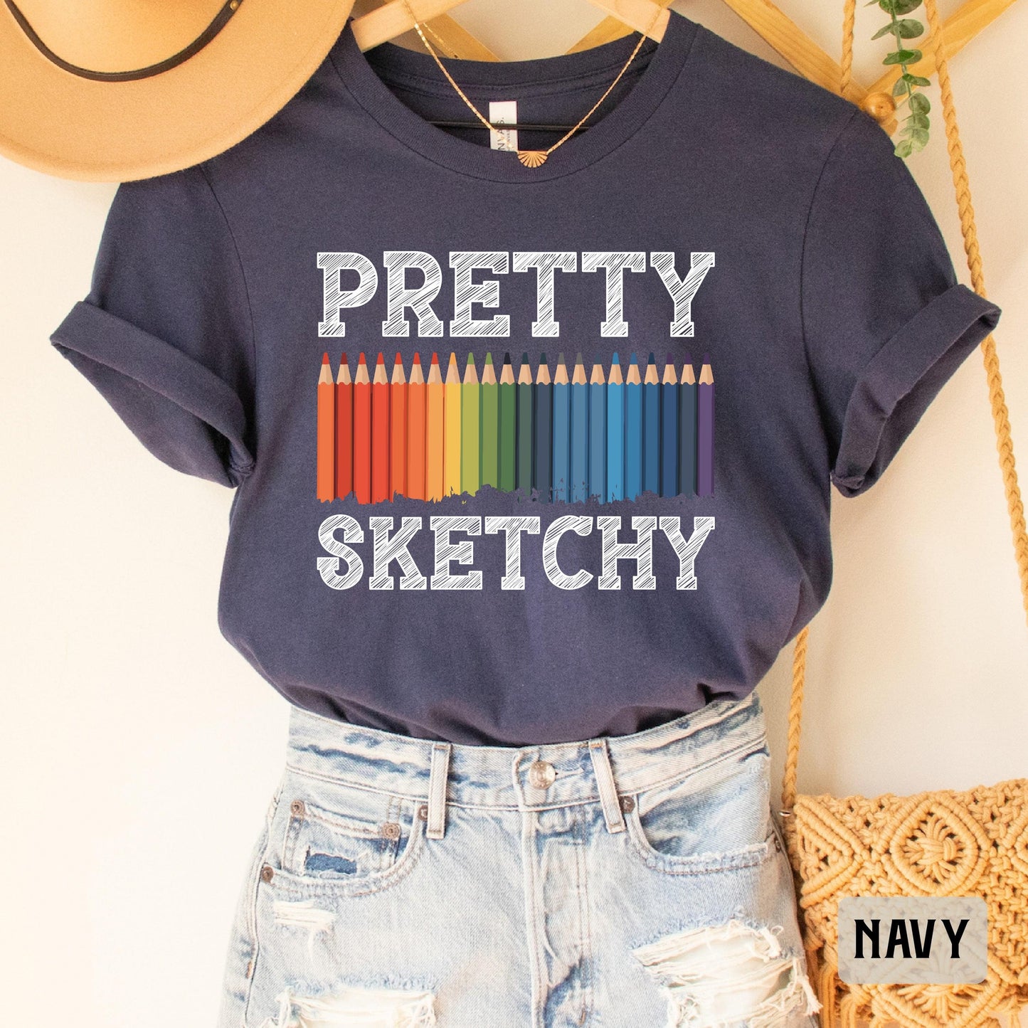 Art Teacher Shirt Sketchy Shirt Gift for Art Lover Sketching Shirt Artist Shirt