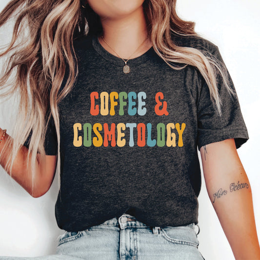 Cosmetologist Shirt Esthetician Shirt Makeup Artist Shirt Hair Therapist Shirt Hairdresser Shirt