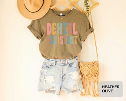 Dental Assistant Shirt Dentistry Graduation Clothes Future Dentist Shirt Dental School Dental Hygeinist Shirt