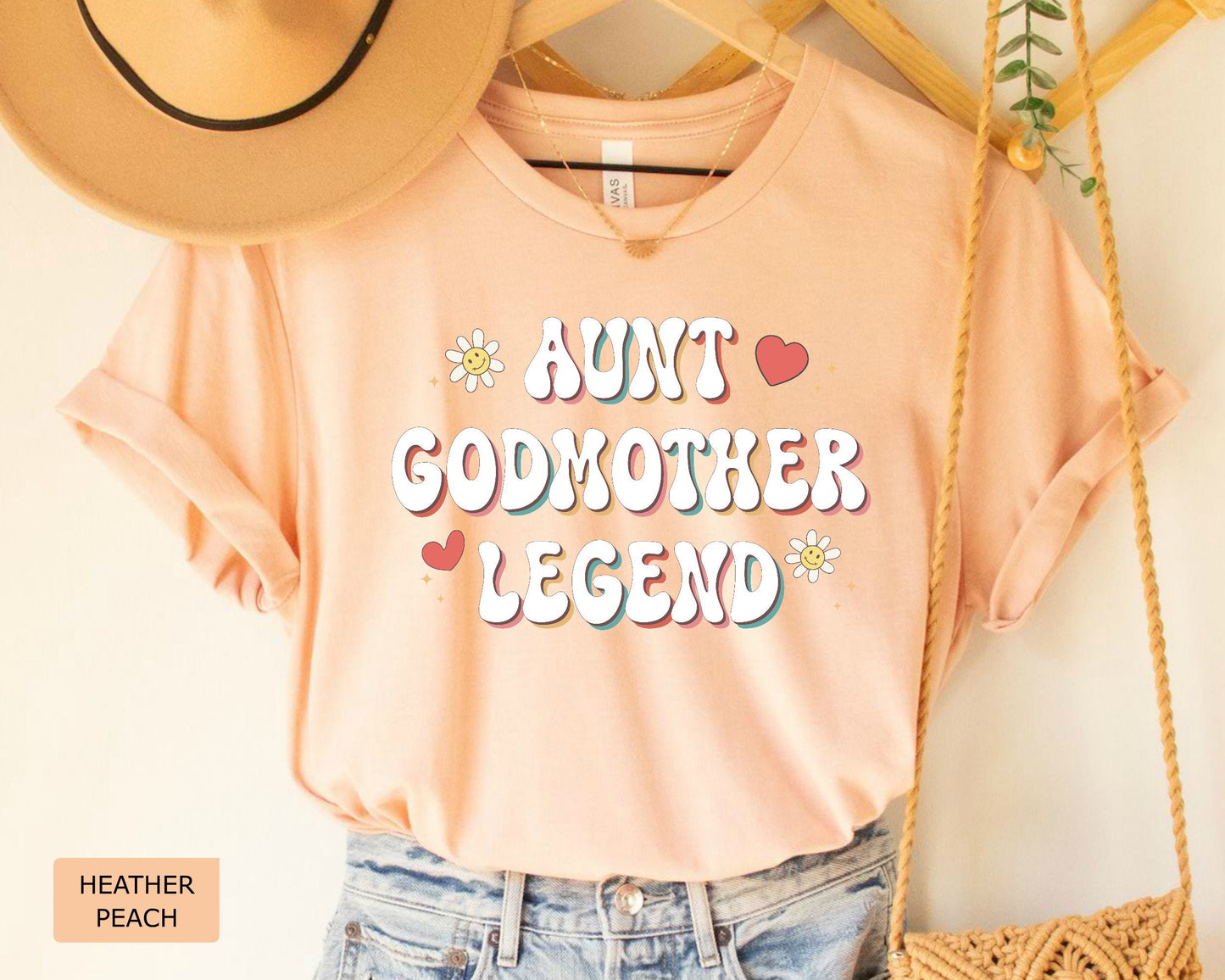 Funny Godparent Shirt Aunt Godmother Legend Shirt Grandma Shirt Funny Aunt Gift Godmother Proposal Shirt