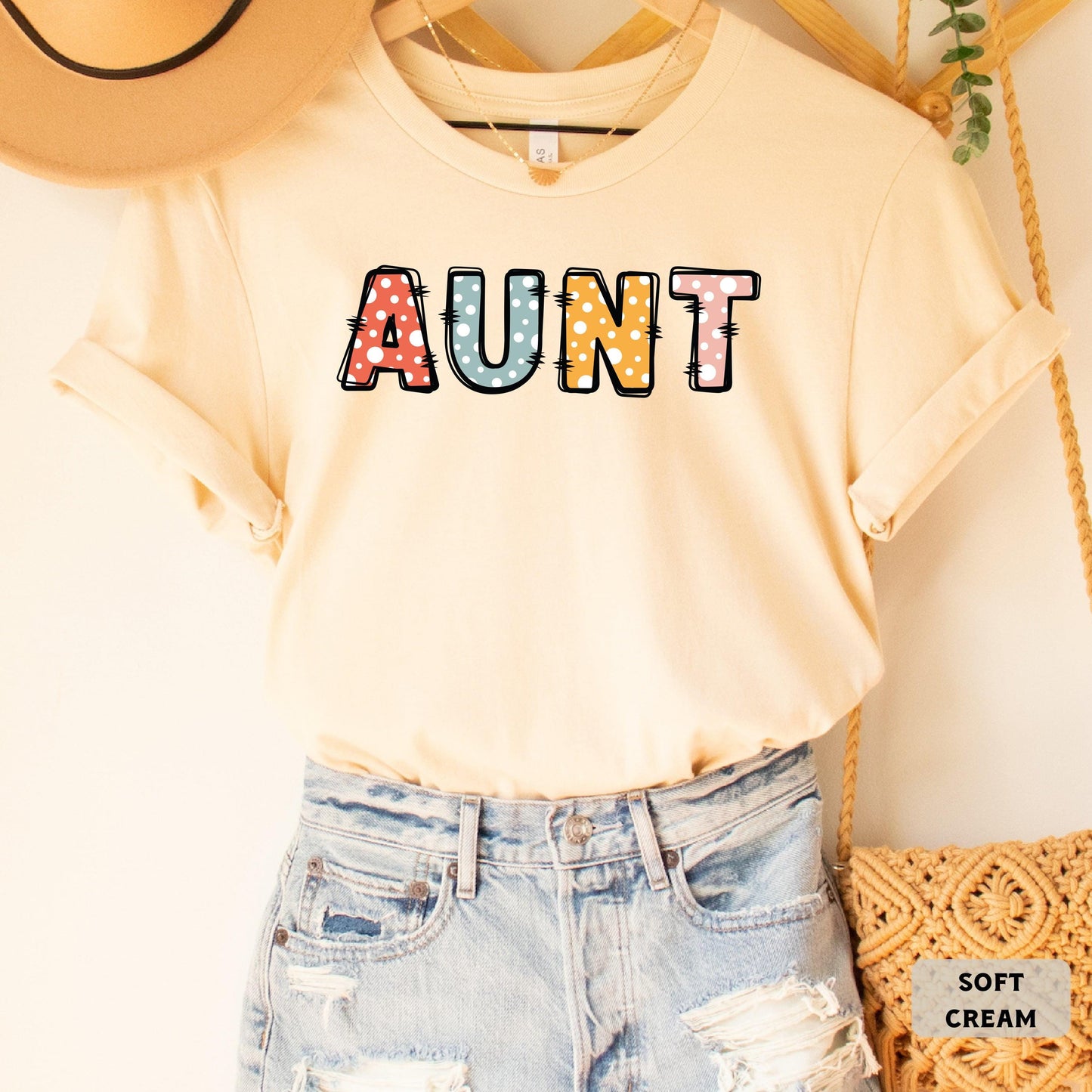 Cool Aunt Shirt Pregnancy Announcement Gift for Auntie Fantastic Sister Shirt