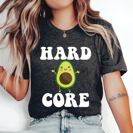 Funny Avocado Shirt Hard Core Avocado Shirt Avocado-holic Shirt Avocado Toast Lover Shirt