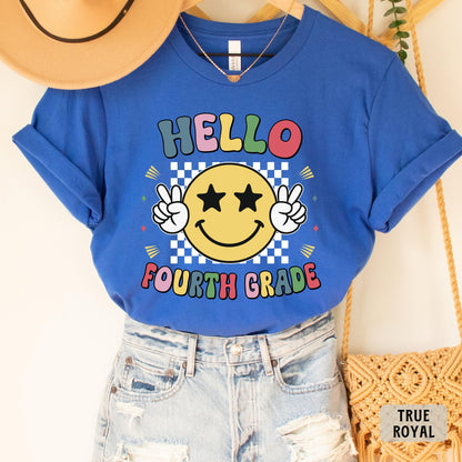 Fourth Grade Teacher Shirt 4th Grade Squad Shirt Elementary School Teacher Shirt Fourth Grade Team Shirt