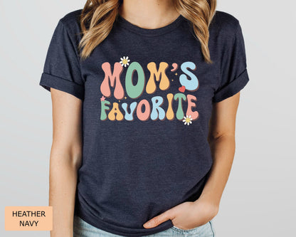 Mom’s Favorite Shirt Mama’s Favorite Daughter Shirt Funny Daughter Shirt Gift For Best Child Shirt
