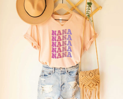 Retro Nana Shirt Vintage Nana Shirt New Nana Gift Nana Boho Shirt