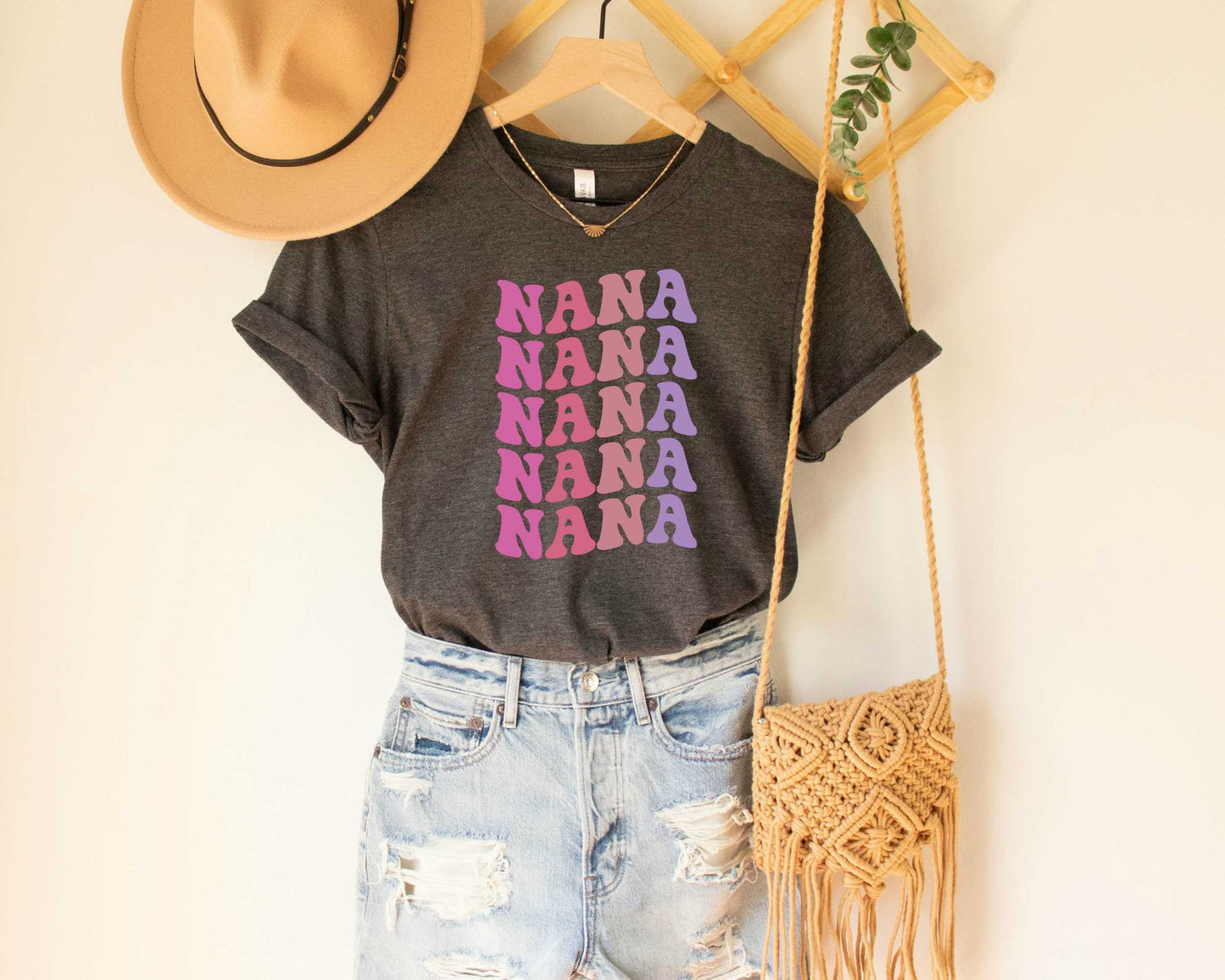 Retro Nana Shirt Vintage Nana Shirt New Nana Gift Nana Boho Shirt