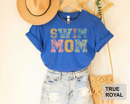 Swim Mom Shirt Womens Swim T-Shirt Sports Mom Shirt Gift for Mom Funny Mom T-shirt Mom Life