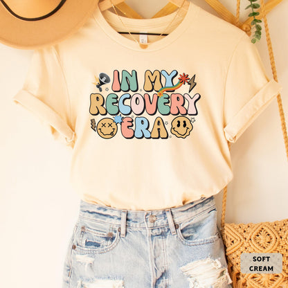 In My Recovery Era Shirt Sober Gift Addiction Counselor Shirt Soberversary Shirt Newly Recovered Shirt
