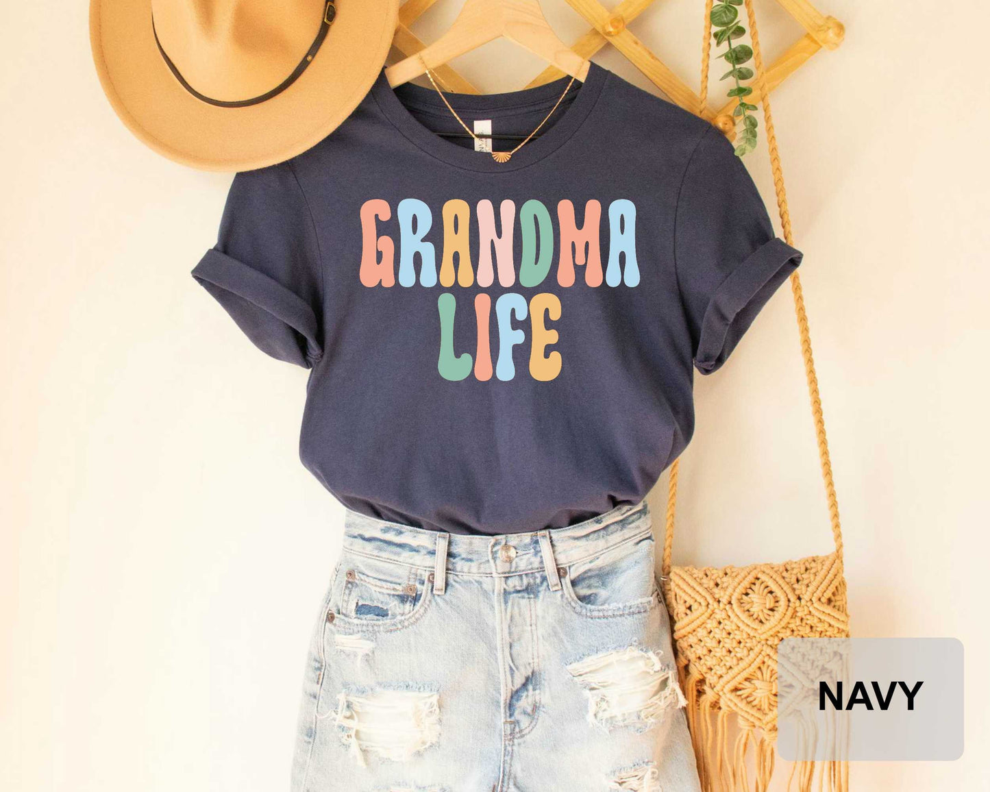 Grandma Life Shirt Grandma To Be Gift Cool Grandma Shirt  Mother Day's Gift New Grandma Shirt