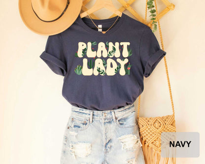 Plant Lady Shirt Women Plant Lover Shirt Gardener Shirt Houseplants Shirt Plant Mom Shirt