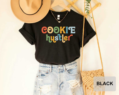 Funny Cookie Lover Shirt Cookie Hustler Shirt Bakery Shirt Women's Cookie Shirt Baker Shirt