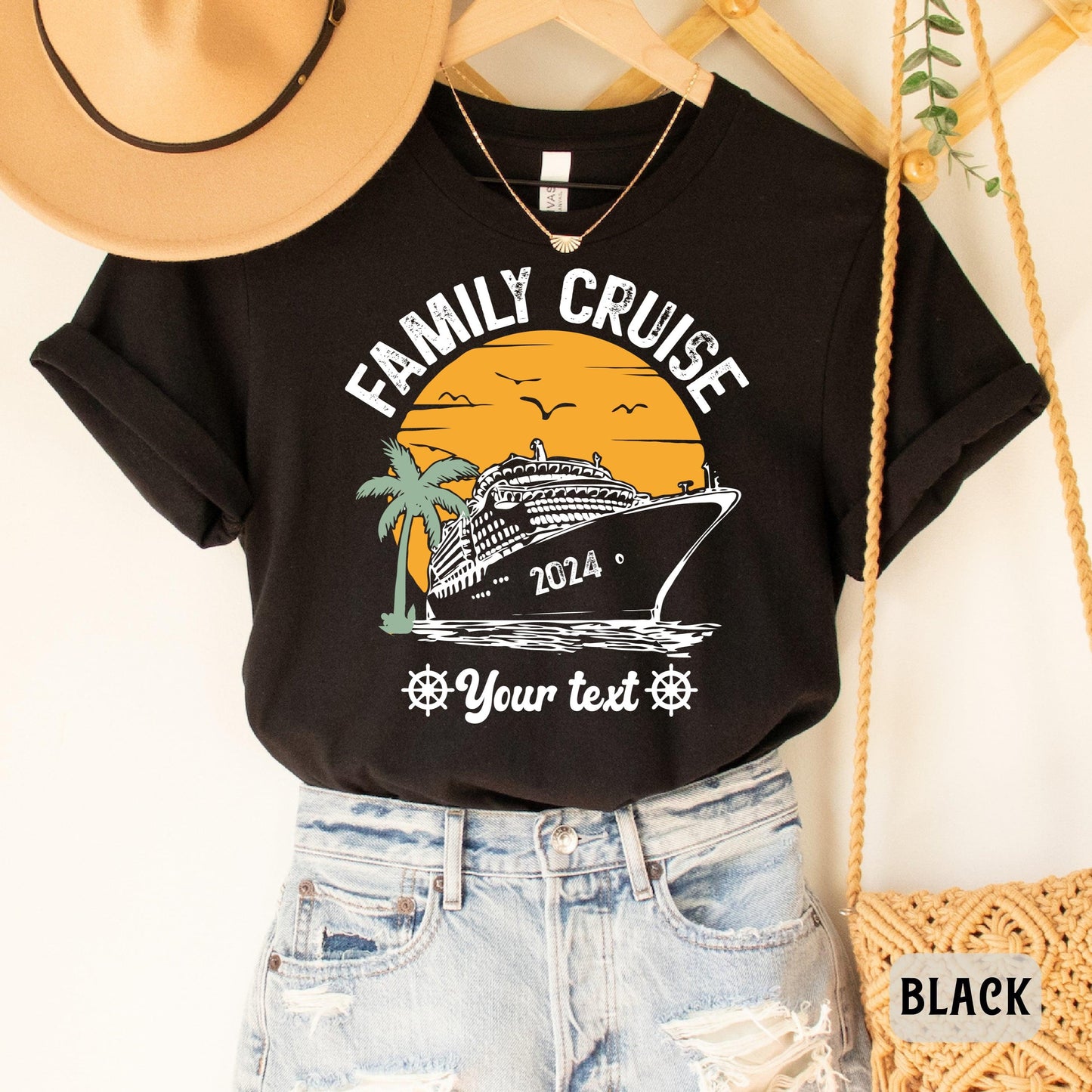 Custom Family Cruise Shirt Family Matching Vacation Shirt Crusie Squad Shirt Women Vacation Shirt