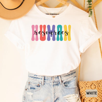 Human Resources Shirt Women HR Shirt Human Resource Manager Shirt HR Squad Shirt