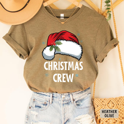 Christmas Crew Shirt Family Christmas Shirt Xmas Matching Shirt Holiday Shirt Merry Christmas Shirt