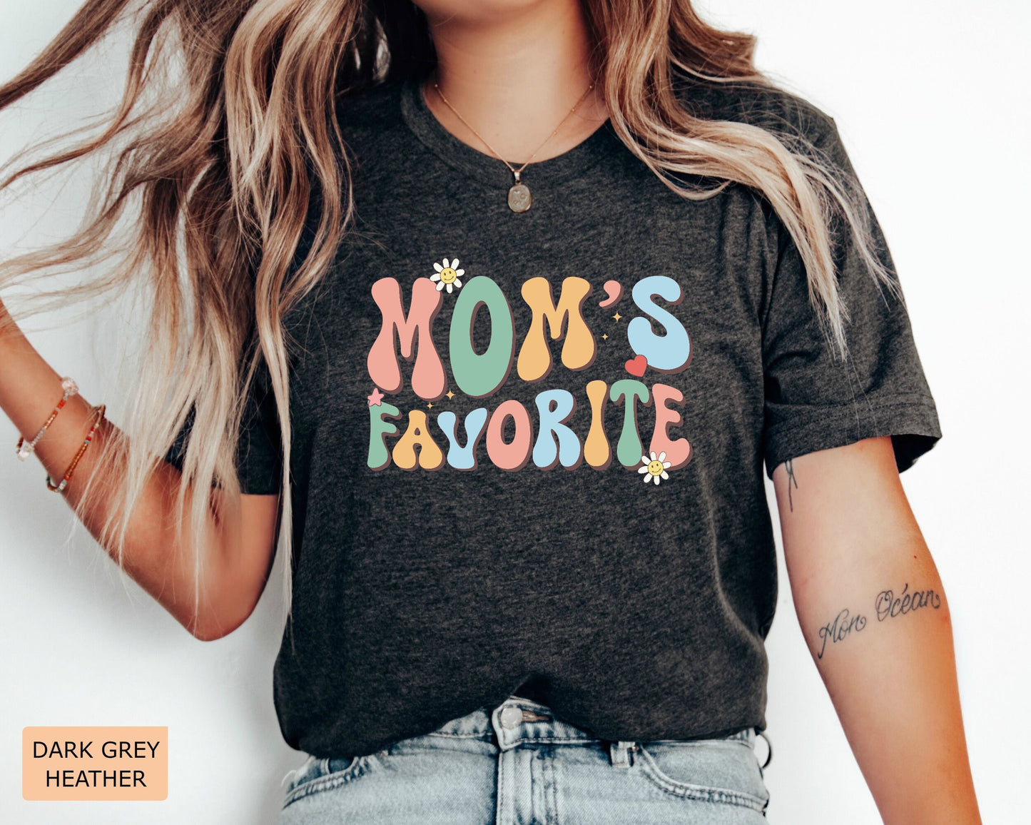 Mom’s Favorite Shirt Mama’s Favorite Daughter Shirt Funny Daughter Shirt Gift For Best Child Shirt