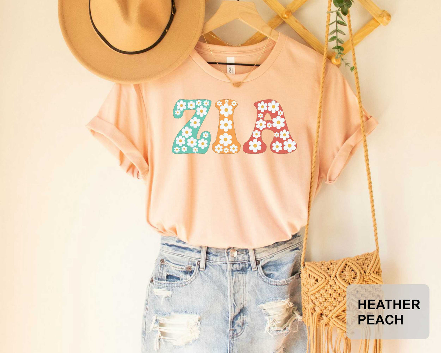 Floral Zia Shirt Gift from Grandkids Mom Life Shirt Gammy Life Shirt Grandma Gift