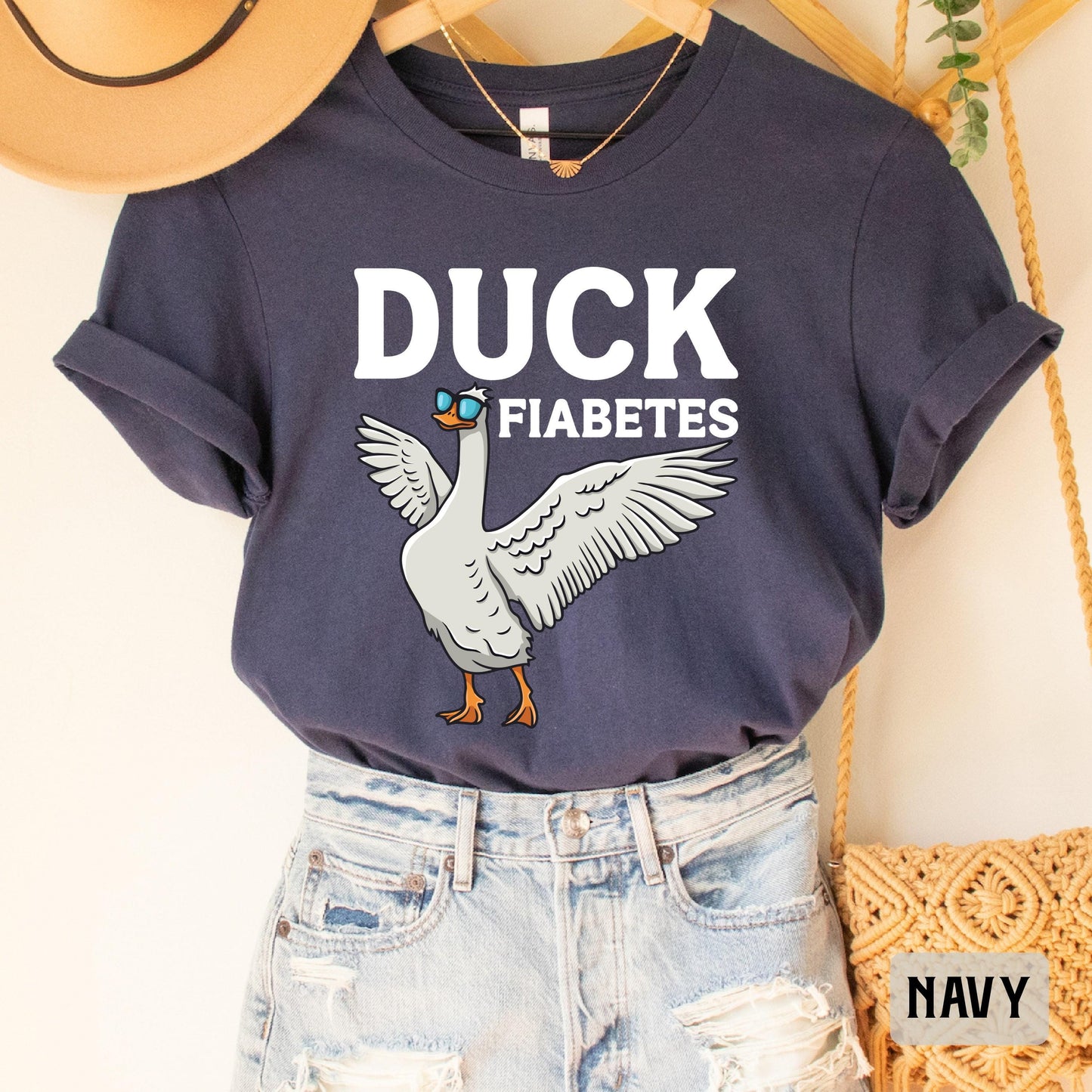 Funny Diabetes Shirt Duck Fiabetes Shirt Diabetes Awareness Shirt Diabetes Support Shirt Sarcastic Diabet Shirt