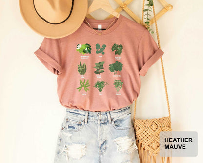 Houseplants Shirt Plant Lover Shirt Plant Lady Shirt Gardening Shirt Funny Plant Shirt