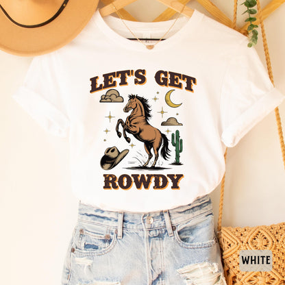 Western Bridal Party Shirt My Last Rodeo Shirt Lets Get Rowdy Shirt Country Bachelorette Shirt Cowgirl Bach Party Shirt