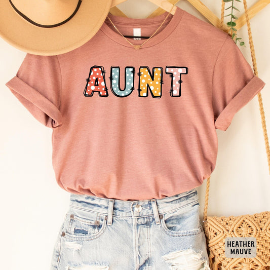 Cool Aunt Shirt Pregnancy Announcement Gift for Auntie Fantastic Sister Shirt