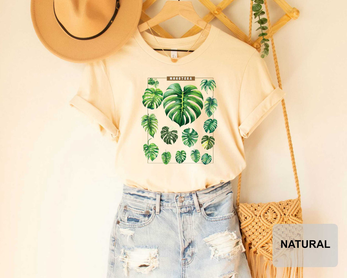 Monstera Shirt Plant Mama Shirt Botanical Shirt Plant Lover Gift Gardener Shirt