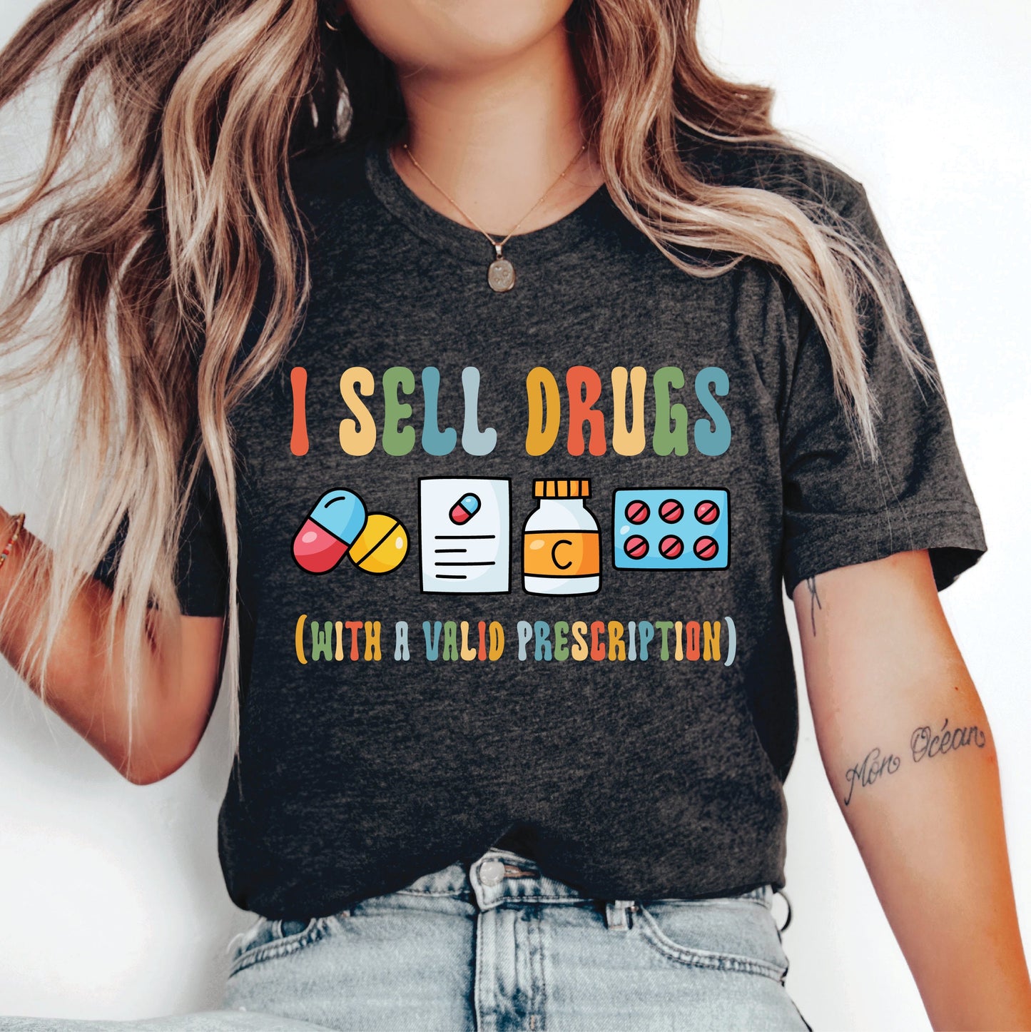 Funny Pharmacist Shirt I Sell Drugs With A Valid Prescription Shirt Pharmacy School Shirt Pharmacy Graduate Gift